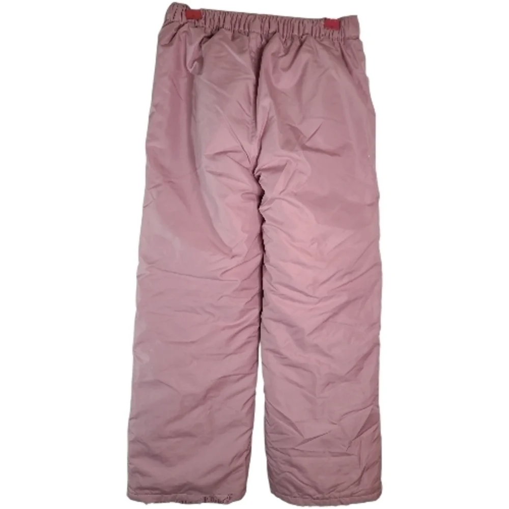 INSULATED SNOW SKI PINK PANTS SZ 8 - Picture 2 of 7